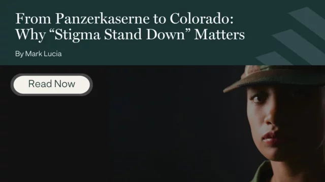 Why Stigma Stand Down matters